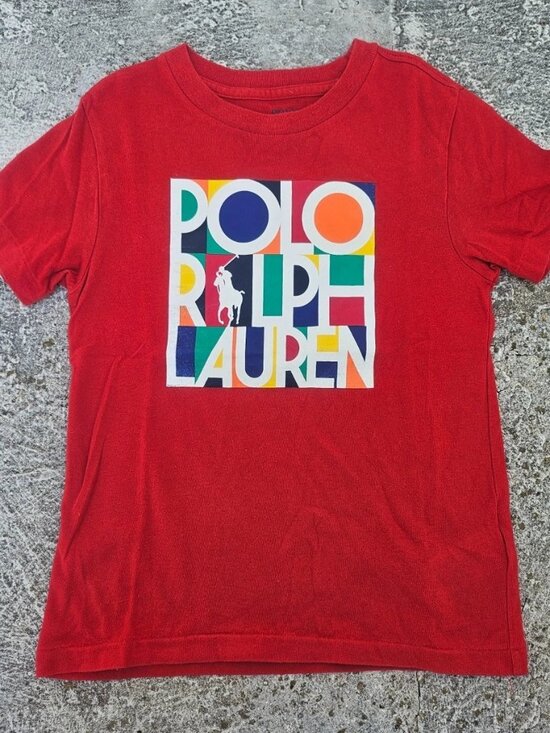 Polo Ralph Lauren Other - Polo Ralph Lauren Boys Kid Tee Crew Neck Short Sleeve Cotton T Shirt Size 5 115